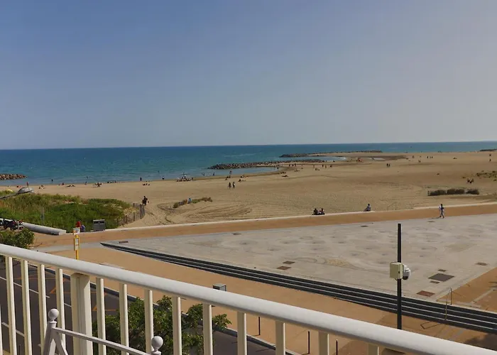 2 Pièces Climatisé, Vue à Avec Parking - Fr-1-472-191 * Sète